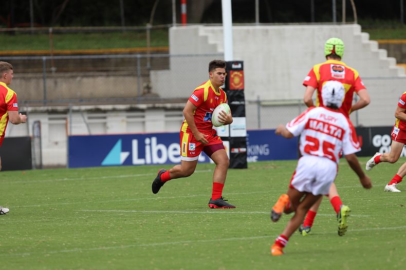 International Footy – Macedonia U16s v Malta U16s