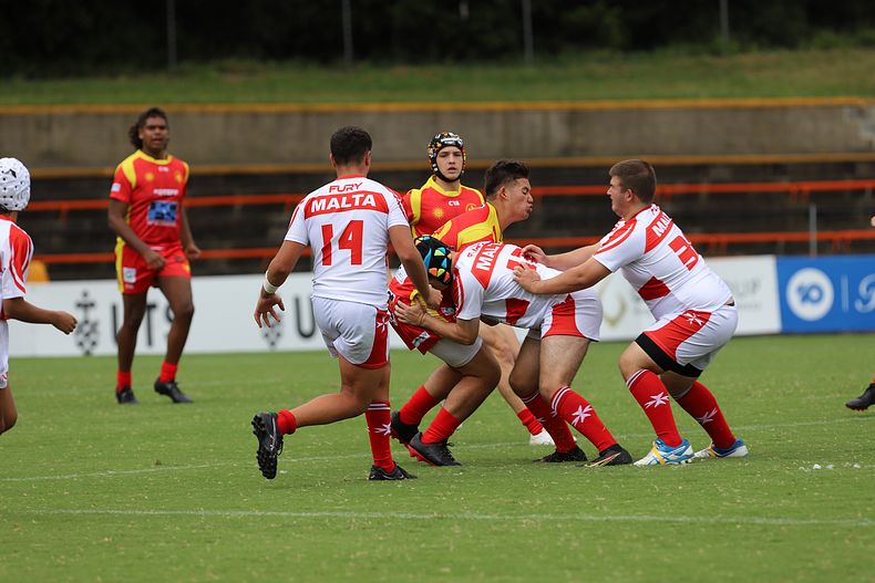 International Footy – Macedonia U16s v Malta U16s
