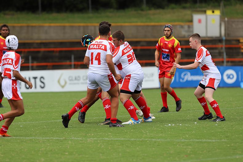 International Footy – Macedonia U16s v Malta U16s