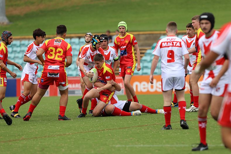 International Footy – Macedonia U16s v Malta U16s