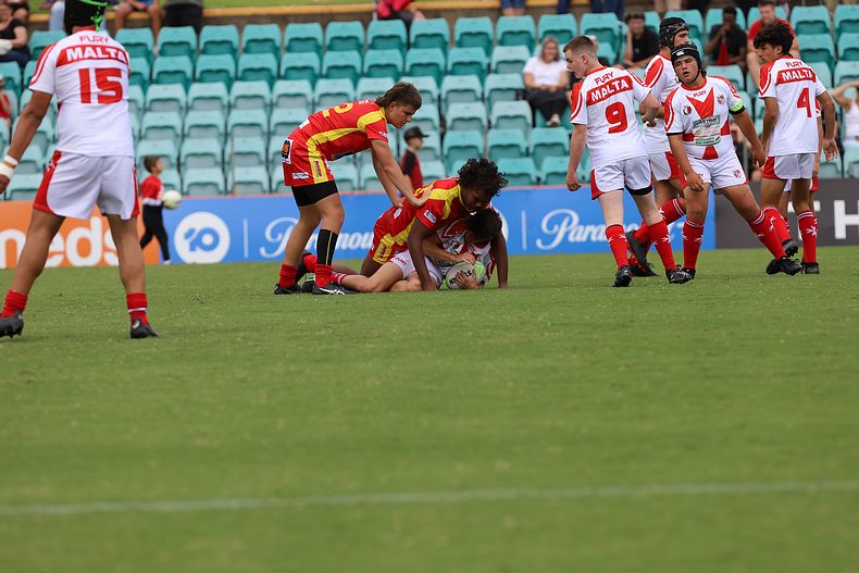 International Footy – Macedonia U16s v Malta U16s