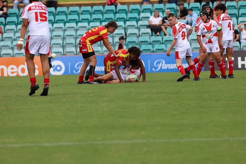 International Footy – Macedonia U16s v Malta U16s