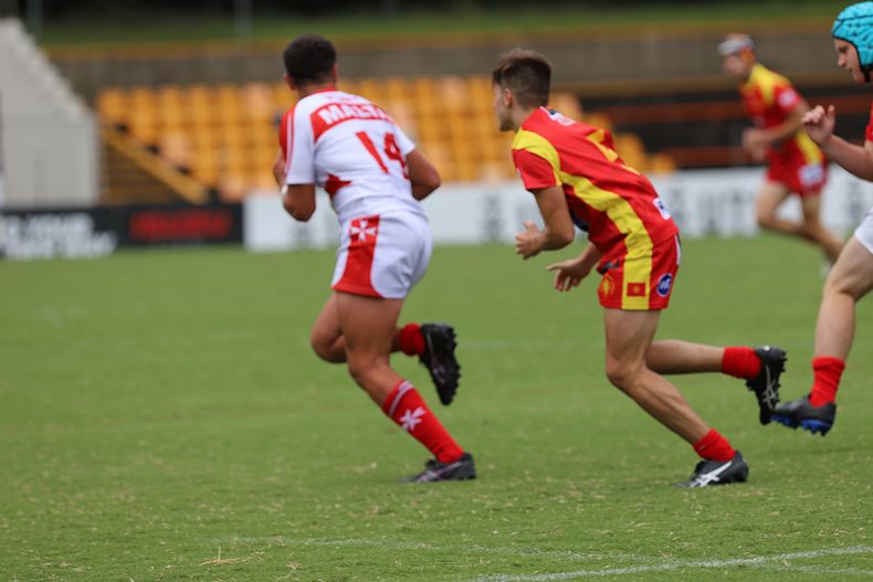 International Footy – Macedonia U16s v Malta U16s