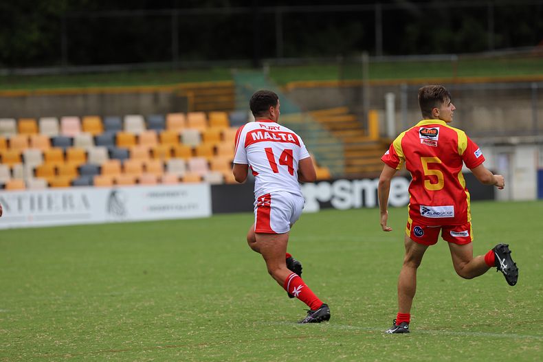 International Footy – Macedonia U16s v Malta U16s