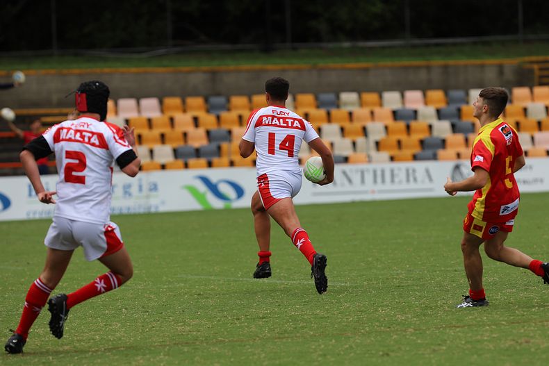 International Footy – Macedonia U16s v Malta U16s