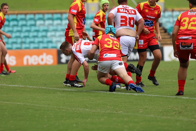 International Footy – Macedonia U16s v Malta U16s