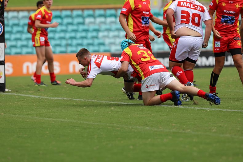 International Footy – Macedonia U16s v Malta U16s