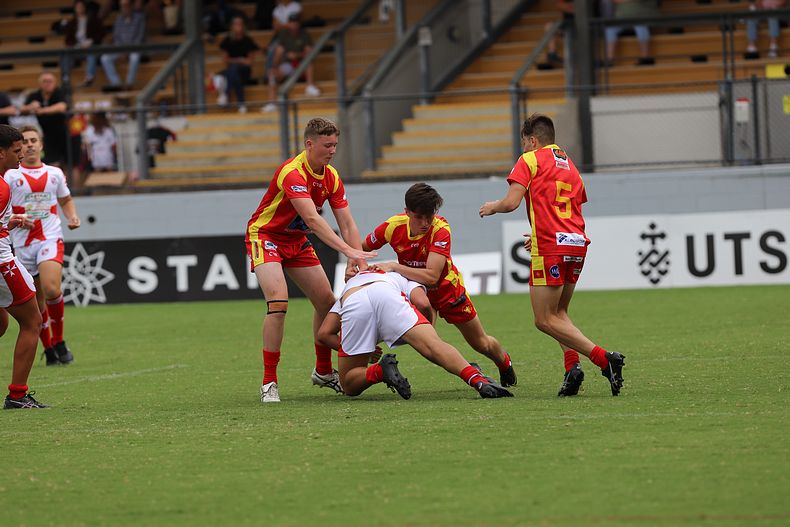 International Footy – Macedonia U16s v Malta U16s