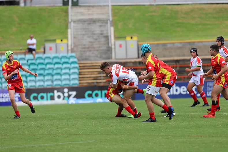 International Footy – Macedonia U16s v Malta U16s