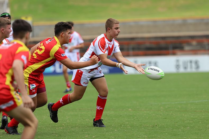 International Footy – Macedonia U16s v Malta U16s