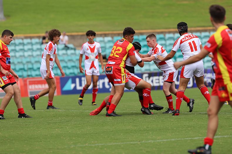 International Footy – Macedonia U16s v Malta U16s