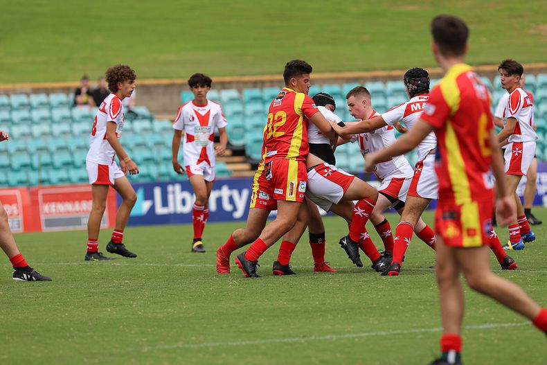 International Footy – Macedonia U16s v Malta U16s