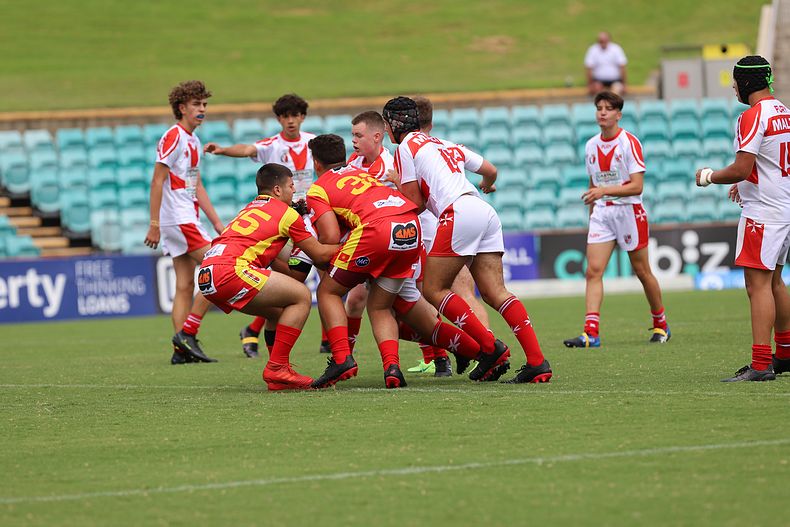 International Footy – Macedonia U16s v Malta U16s