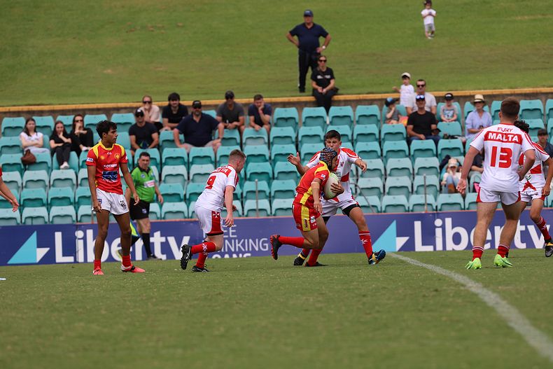 International Footy – Macedonia U16s v Malta U16s