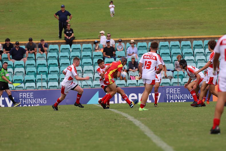 International Footy – Macedonia U16s v Malta U16s