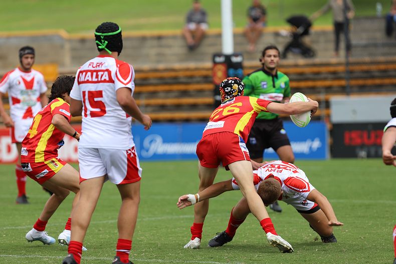 International Footy – Macedonia U16s v Malta U16s