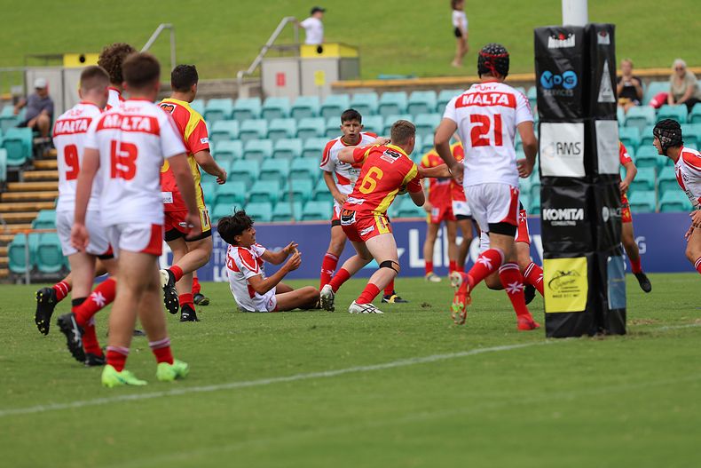 International Footy – Macedonia U16s v Malta U16s