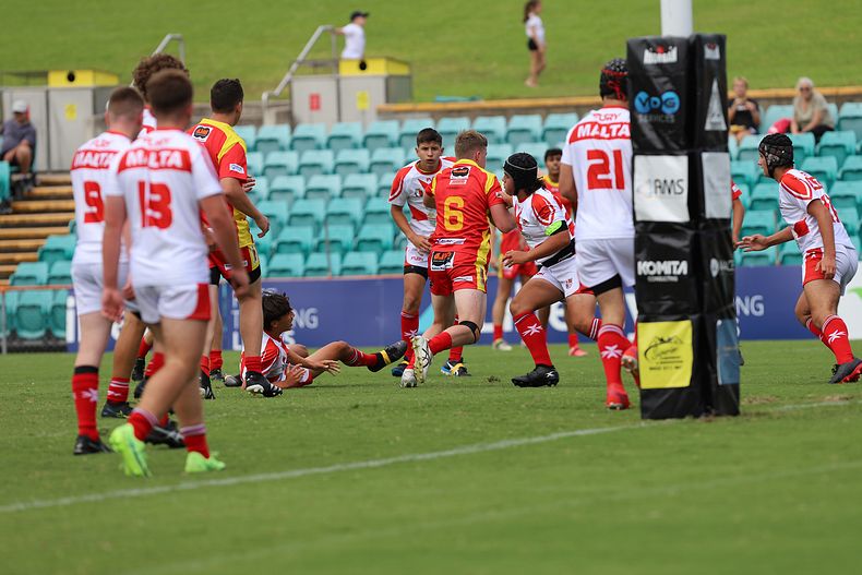 International Footy – Macedonia U16s v Malta U16s