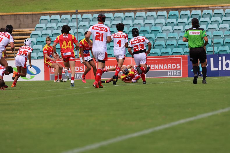 International Footy – Macedonia U16s v Malta U16s