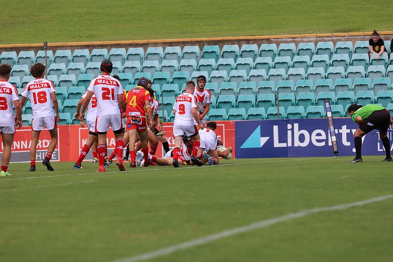 International Footy – Macedonia U16s v Malta U16s