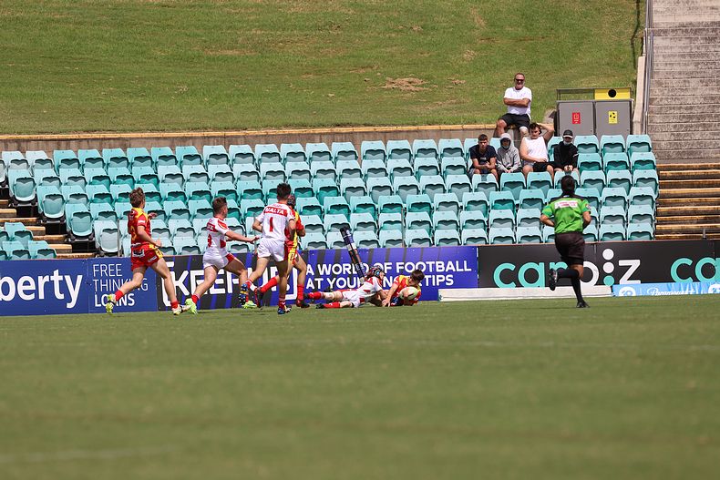 International Footy – Macedonia U16s v Malta U16s