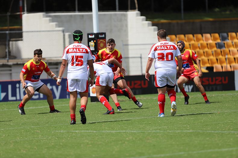 International Footy – Macedonia U16s v Malta U16s