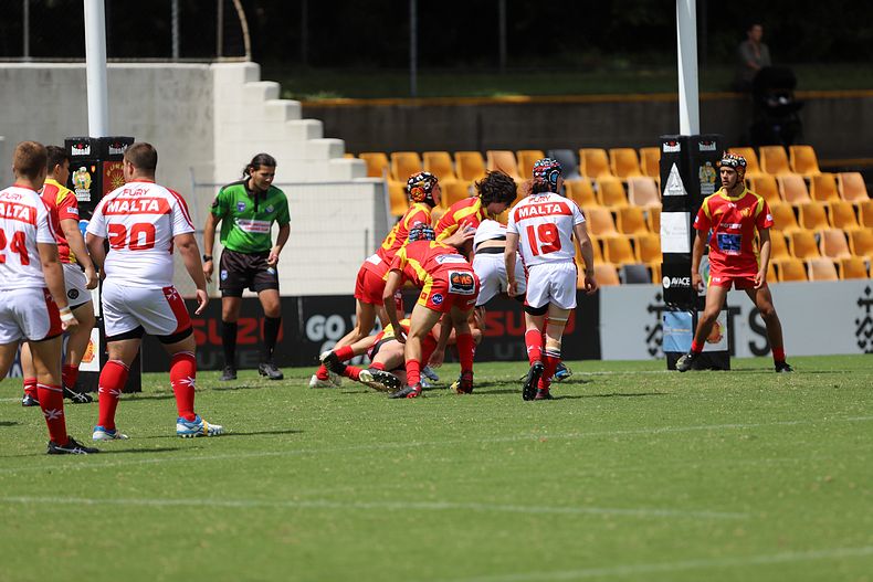 International Footy – Macedonia U16s v Malta U16s