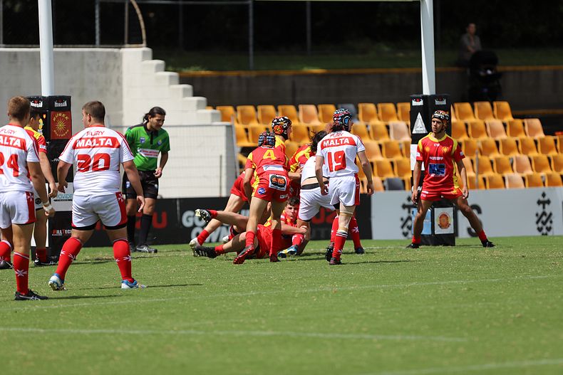 International Footy – Macedonia U16s v Malta U16s