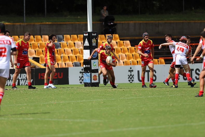 International Footy – Macedonia U16s v Malta U16s