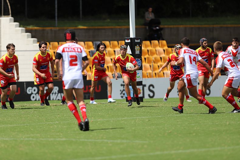 International Footy – Macedonia U16s v Malta U16s
