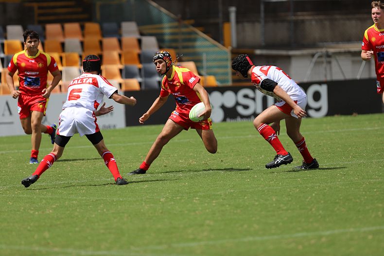 International Footy – Macedonia U16s v Malta U16s