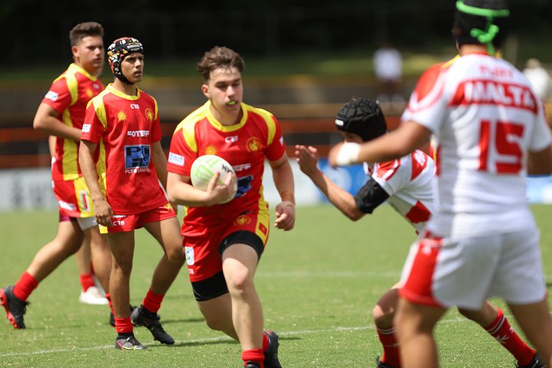 International Footy – Macedonia U16s v Malta U16s