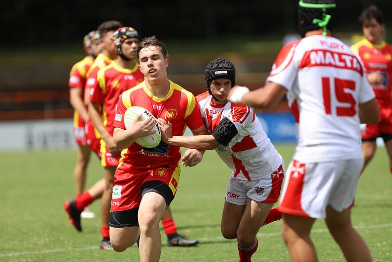 International Footy – Macedonia U16s v Malta U16s
