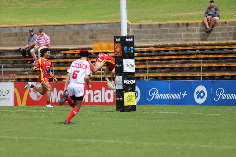International Footy – Macedonia U16s v Malta U16s