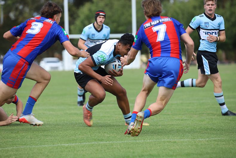Junior Reps kicks off with next generation Blues (Photo : Steve Montgomery)
