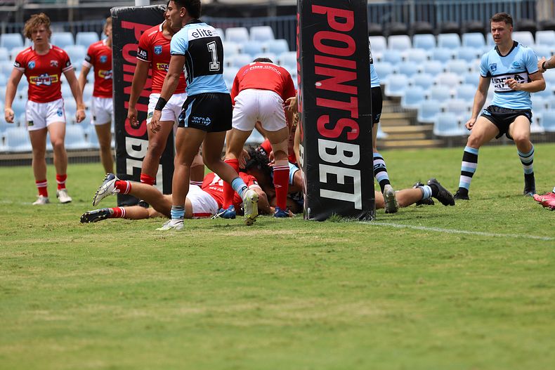 2022 SG Ball Cup – Rnd 1 – Sharks v Steelers