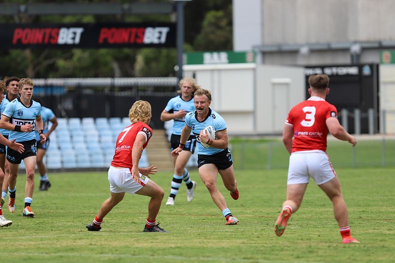 2022 SG Ball Cup – Rnd 1 – Sharks v Steelers