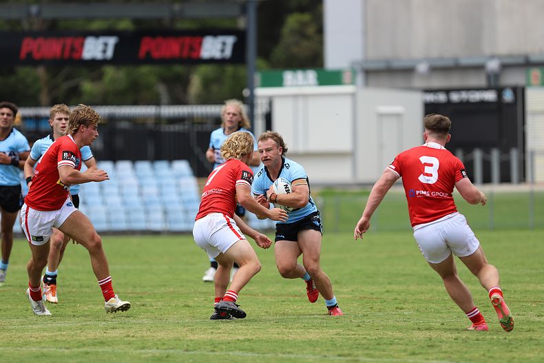 2022 SG Ball Cup – Rnd 1 – Sharks v Steelers