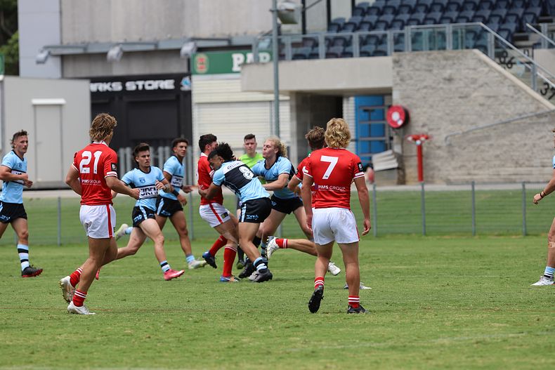 2022 SG Ball Cup – Rnd 1 – Sharks v Steelers