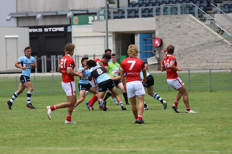 2022 SG Ball Cup – Rnd 1 – Sharks v Steelers