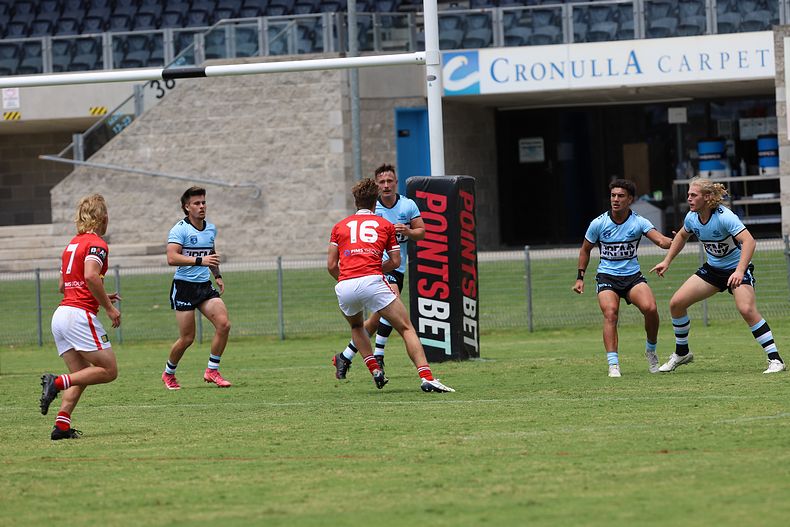 2022 SG Ball Cup – Rnd 1 – Sharks v Steelers