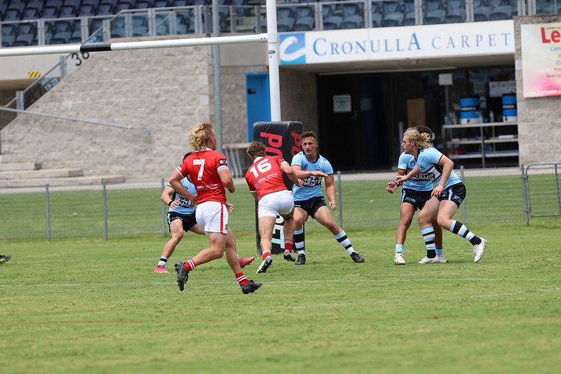 2022 SG Ball Cup – Rnd 1 – Sharks v Steelers