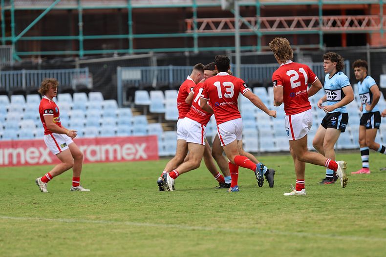 2022 SG Ball Cup – Rnd 1 – Sharks v Steelers
