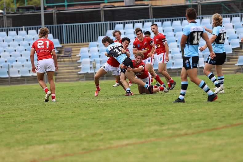 2022 SG Ball Cup – Rnd 1 – Sharks v Steelers