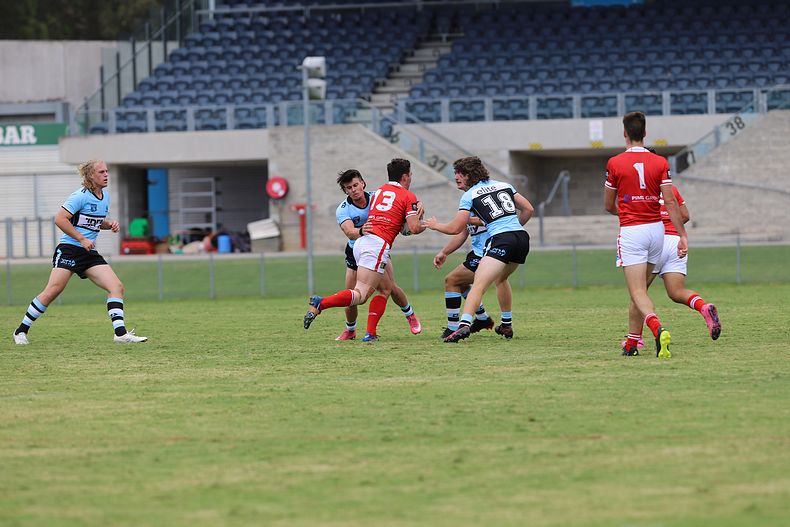 2022 SG Ball Cup – Rnd 1 – Sharks v Steelers