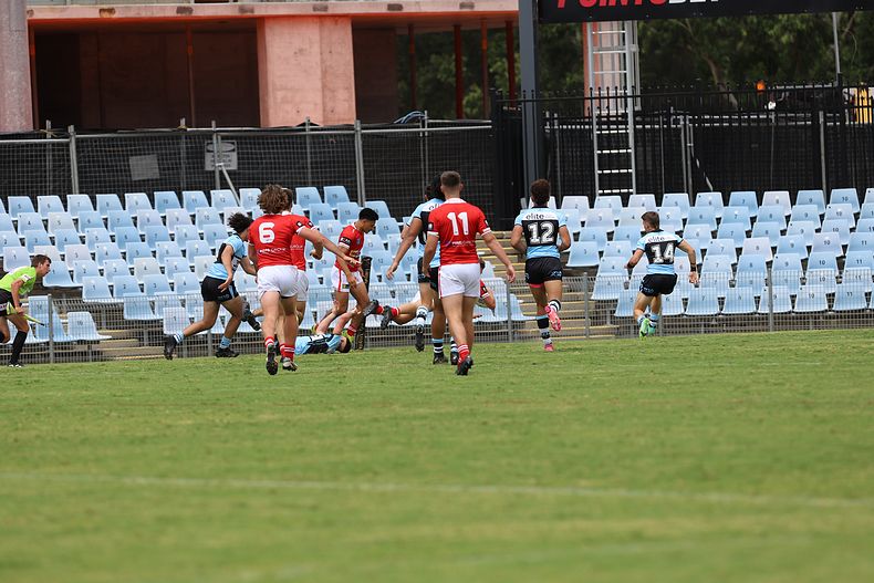 2022 SG Ball Cup – Rnd 1 – Sharks v Steelers