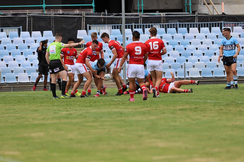 2022 SG Ball Cup – Rnd 1 – Sharks v Steelers