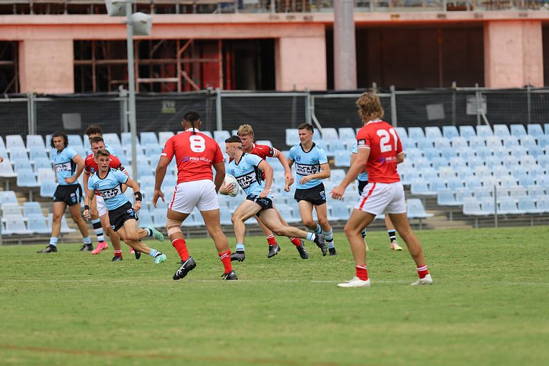 2022 SG Ball Cup – Rnd 1 – Sharks v Steelers