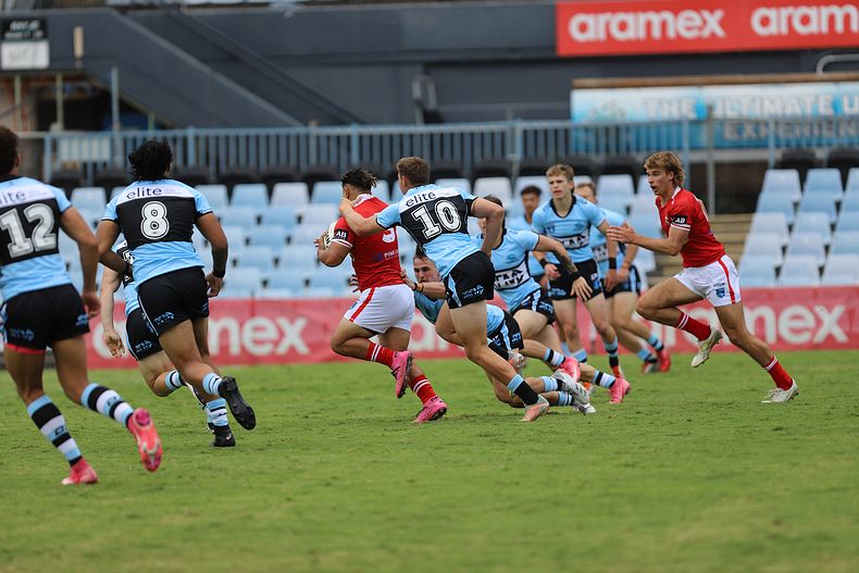 2022 SG Ball Cup – Rnd 1 – Sharks v Steelers