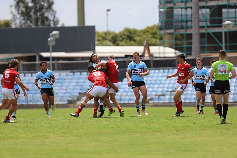 2022 SG Ball Cup – Rnd 1 – Sharks v Steelers